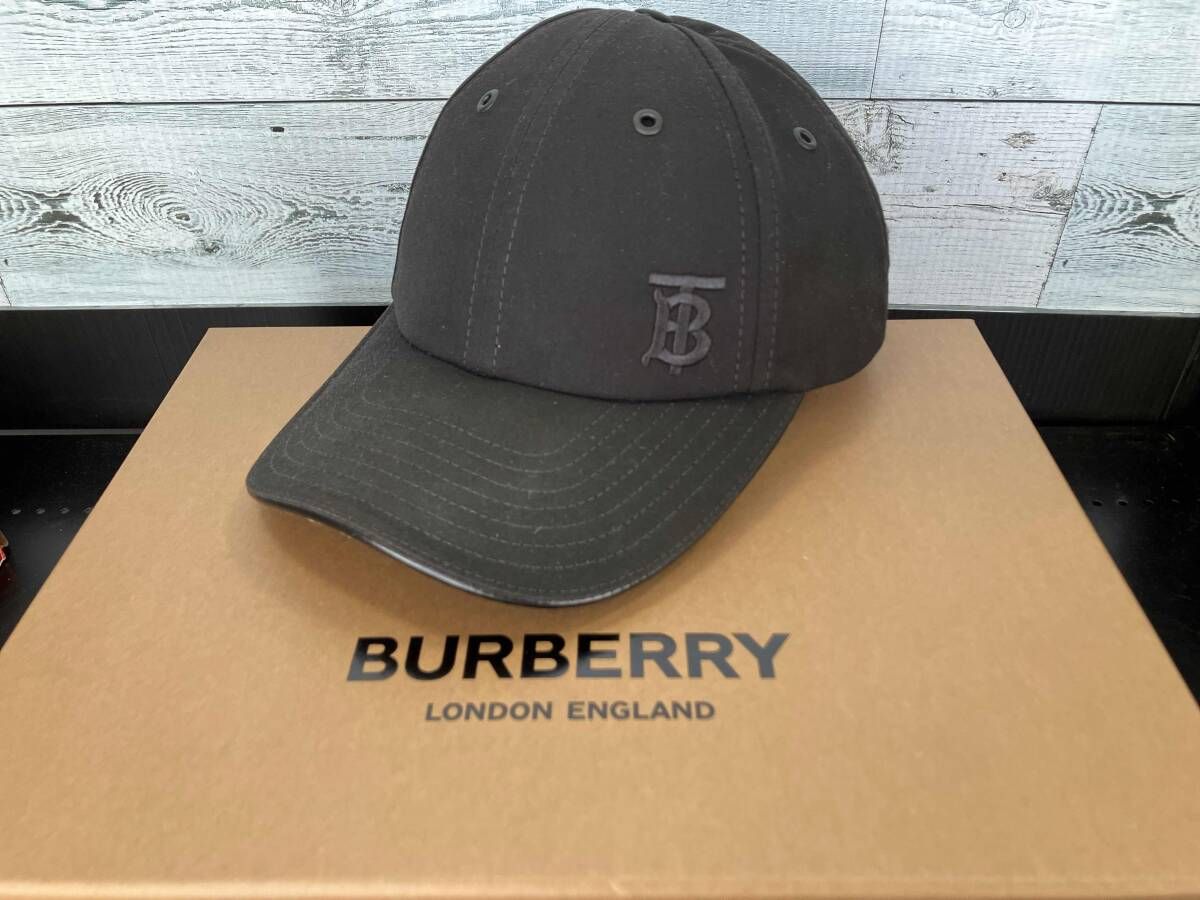 BURBERRY London ENGLAND キャップ ブラック