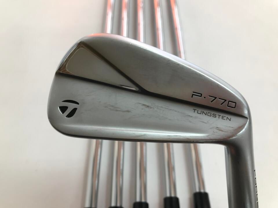 テーラーメイド P 770 2025 ダイナミックゴールド EX ツアー イシュー S 200フレックス アイアンセット 最短