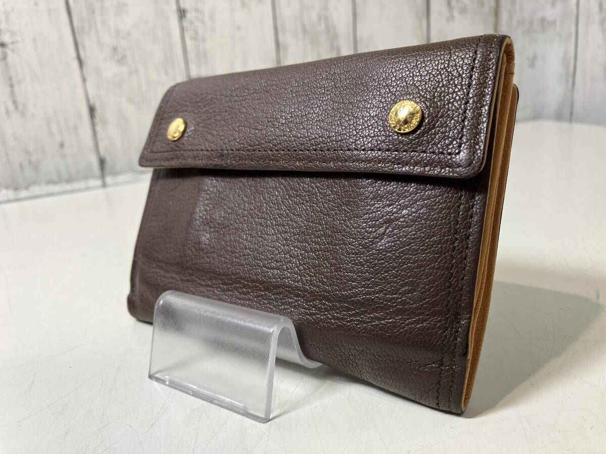 PORTER 2つ折り ダークブラウン PORTER ポーター ダブル ウォレット ダークブラウン 吉田カバン 二