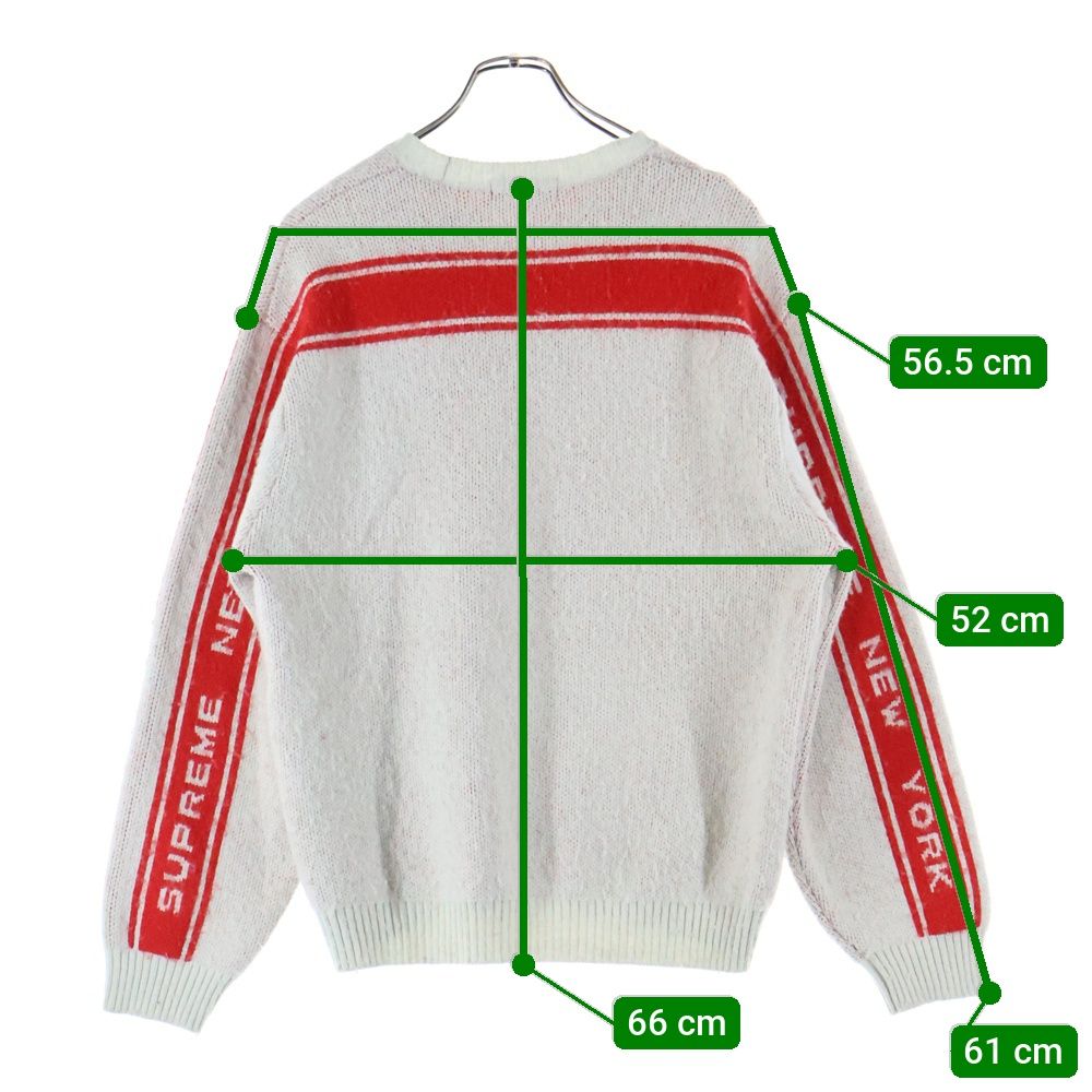 SUPREME (シュプリーム) 24AW Back Stripe Sweater バック ストライプ