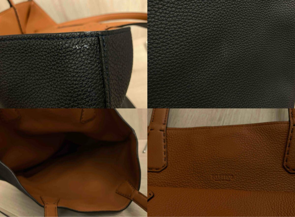  ECLETTICO トートバッグ ネイビー トートバッグ バッグ