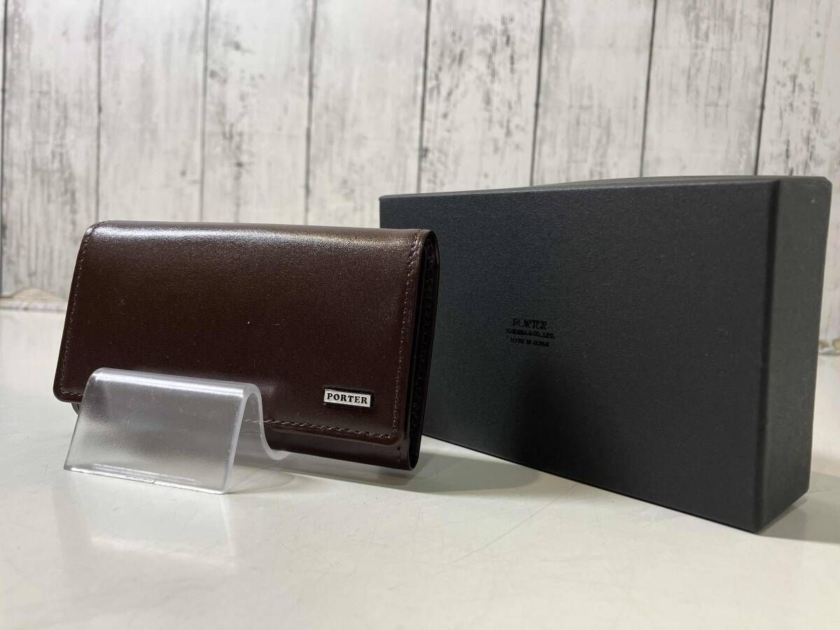 PORTER ポーター SHEENKEY CASE シーン 110-02923 ブラウン キーケース