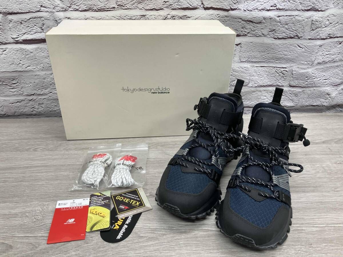 Balance 東京デザインスタジオ Snow Peak REVEAL CONCEPT 4 トレッキングブーツ 表記サイズ 28 cm ネイビー