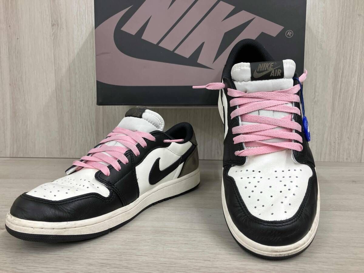 NIKE ナイキ スニーカー AIR JORDAN 1 RETRO LOW OG ホワイト ブラウン 