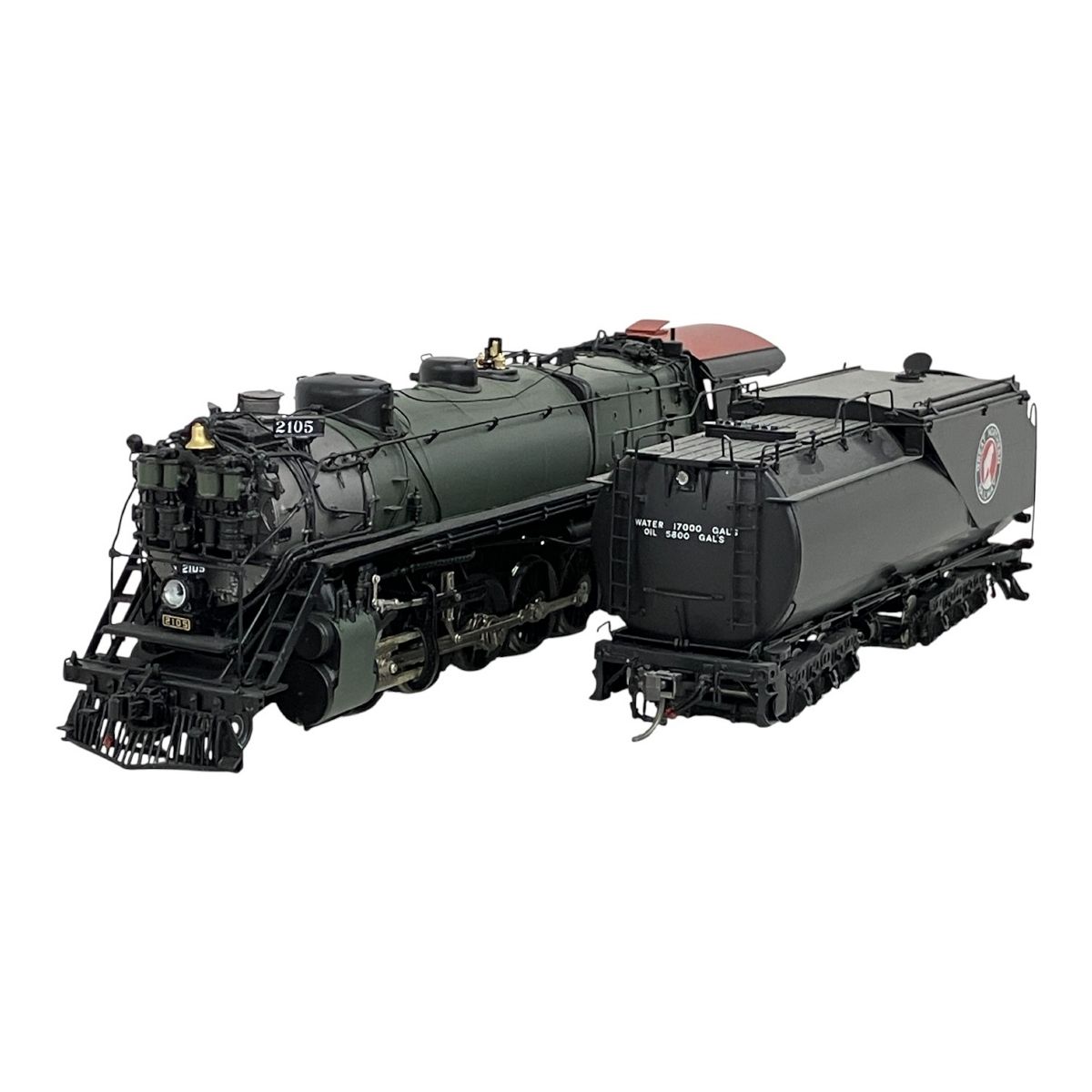 Challenger lmports Class Q-1 2-10-2 2105 機関車 グレートノーザン鉄道 HOゲージ 鉄道模型