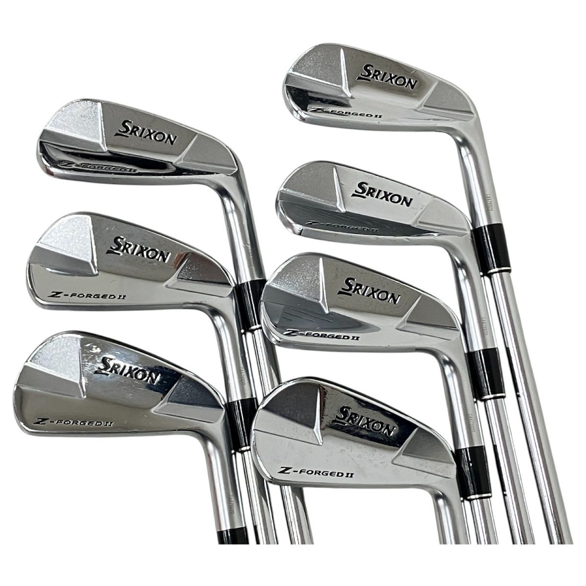 SRIXON スリクソン Z FORGED II Zフォージド2 アイアン 7本セット KBS TOUR 130 X 軟鉄鍛造 マッスルバック