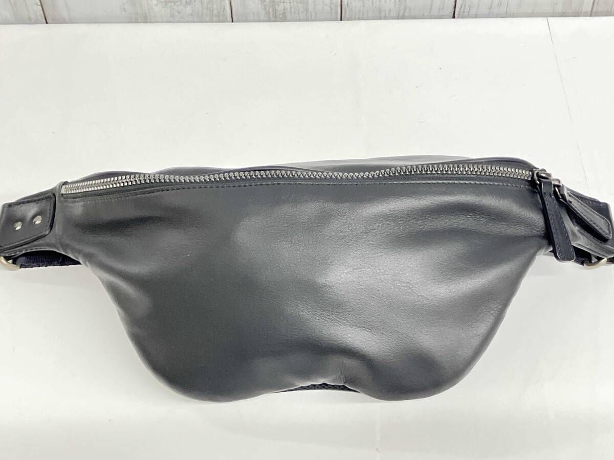 SOMES SADDLE ショルダーバッグ ソメスサドル ボディバッグ ブラック 牛革