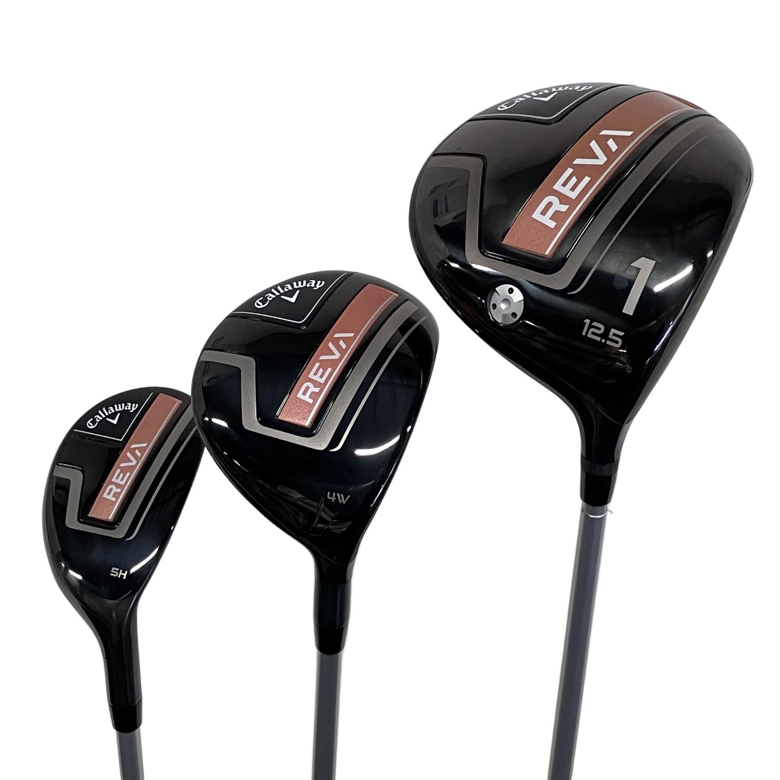callaway レディース　セット　中古 Callaway REVA レディース ゴルフセット キャロウェイ ゴルフクラブ 計