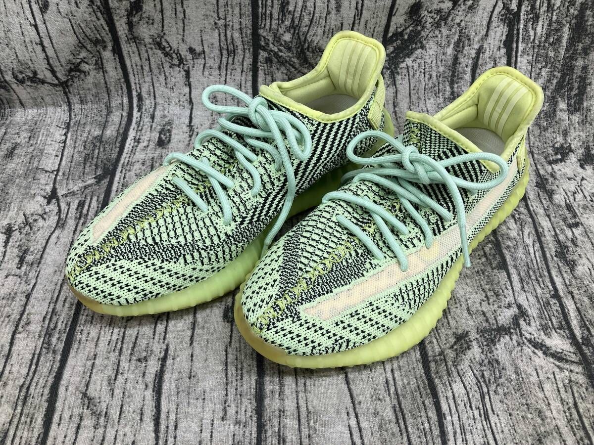 adidas アディダス スニーカー グリーン 27cm FW5191 YEEZY Boost 350 
