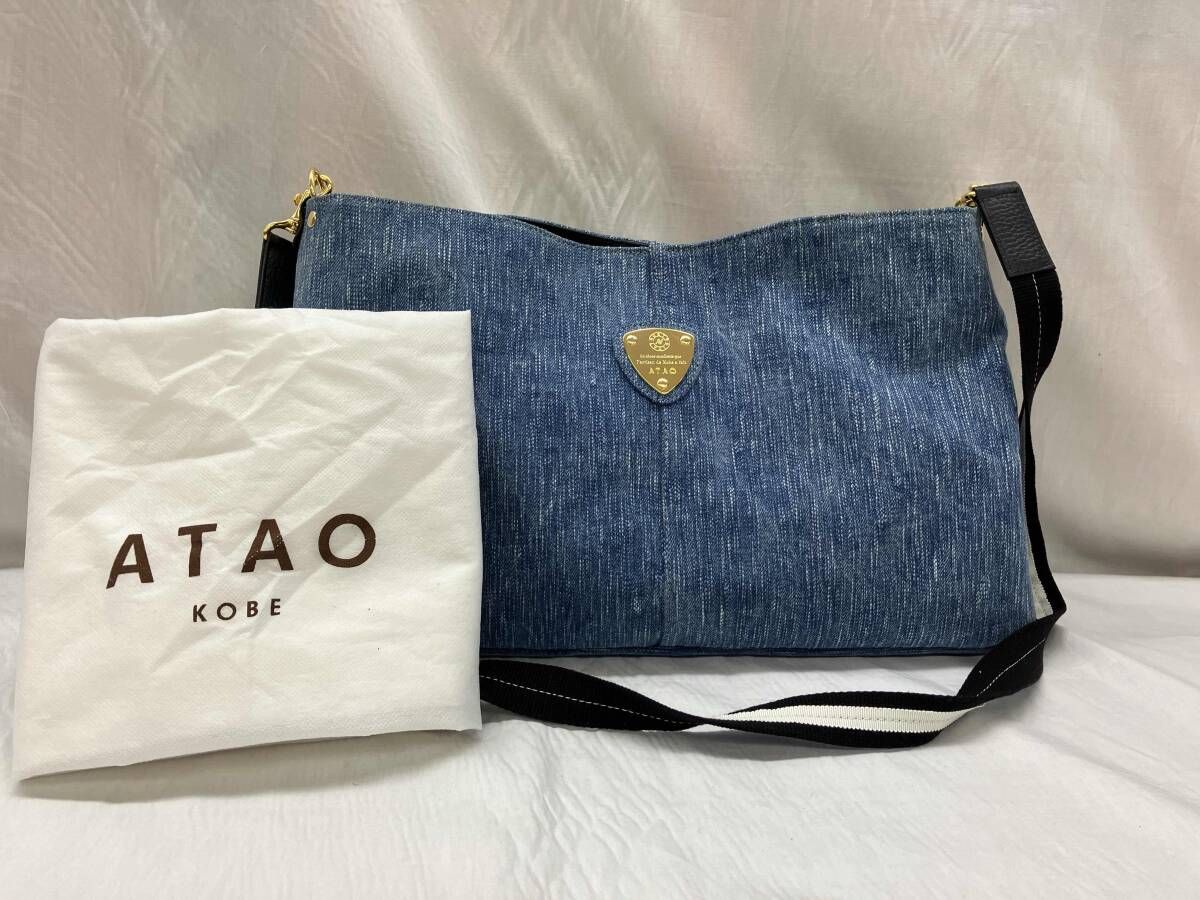 ATAO アタオ 2way ショルダーバッグ ブルー - メルカリ