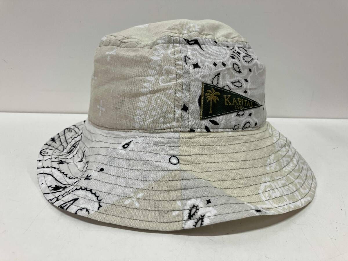 KAPITAL キャピタル ✳︎バンダナバケットハット ✳︎Fサイズ KAPITAL