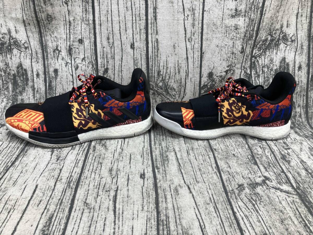 adidas アディダス ブラック 28.0cm Harden Vol.3 - メルカリ