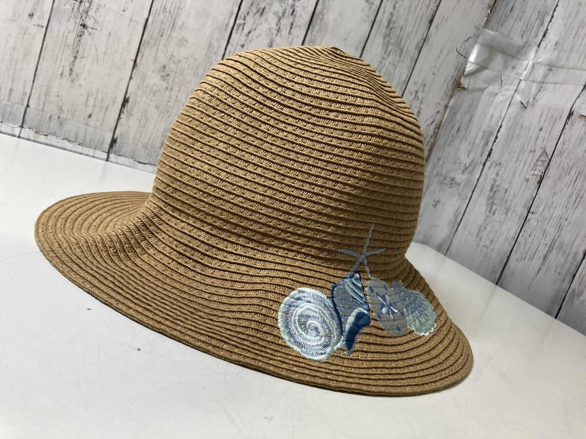 STEVE MADDEN スティーブ マデン ストローハット ワンサイズ 麦わら帽子