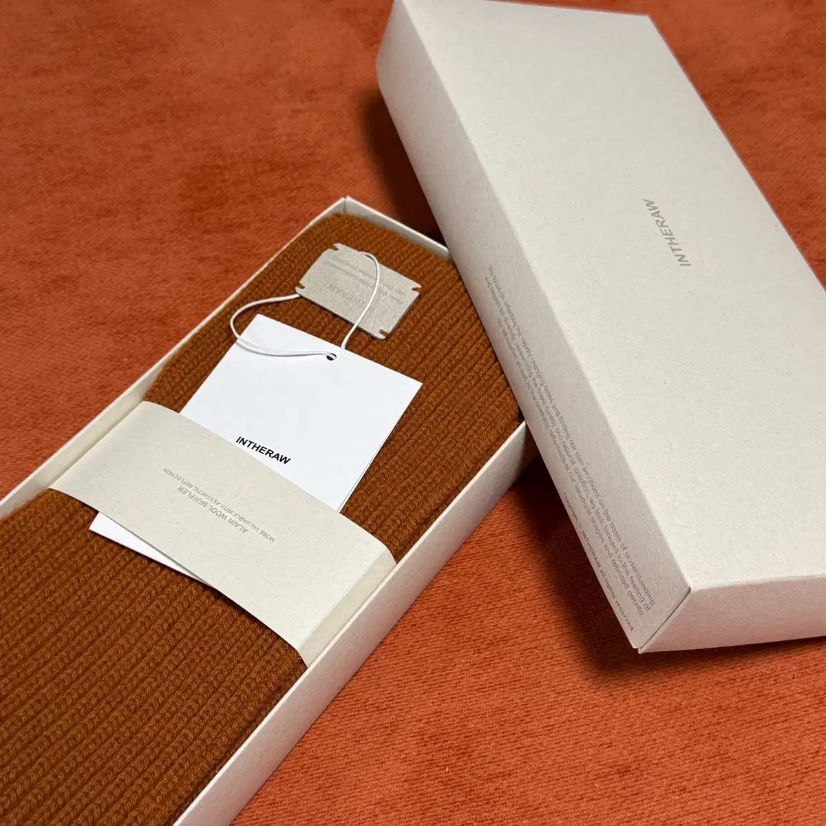 インザロウ アデケイド コラボ ウール マフラー