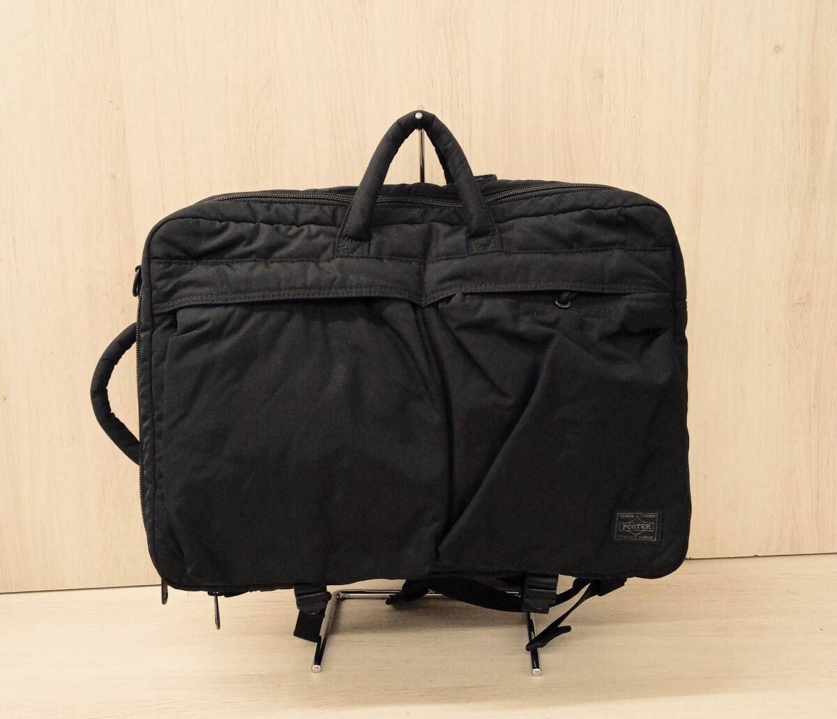 PORTER|ポーター|ブリーフケース|SENSES|2 WAY PACK|リュック|匂い袋 |ブラック