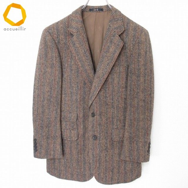 ダックス×ハリスツイード DAKS Harris Tweed ジャケット テーラード