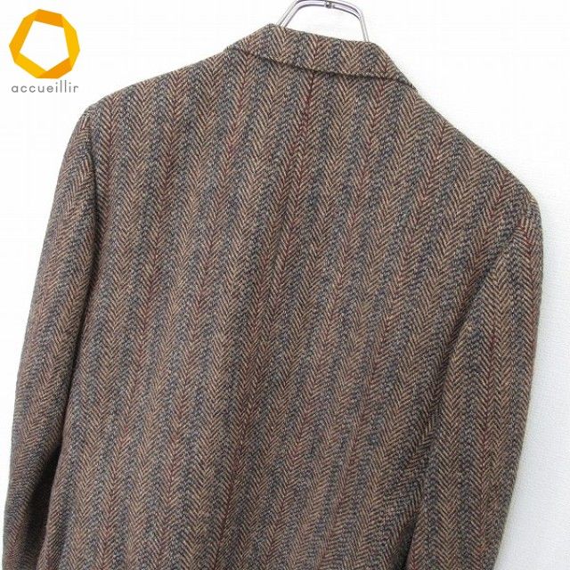 ダックス×ハリスツイード DAKS Harris Tweed ジャケット テーラード