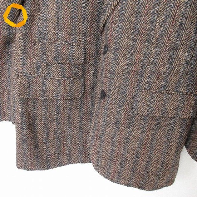 ダックス×ハリスツイード DAKS Harris Tweed ジャケット テーラード