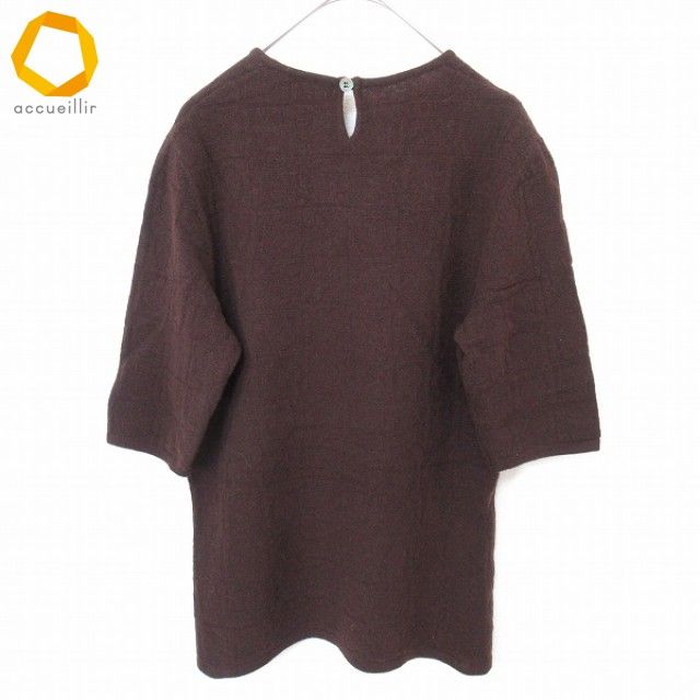 サルヴァトーレフェラガモ Salvatore Ferragamo 半袖ニット セーター  