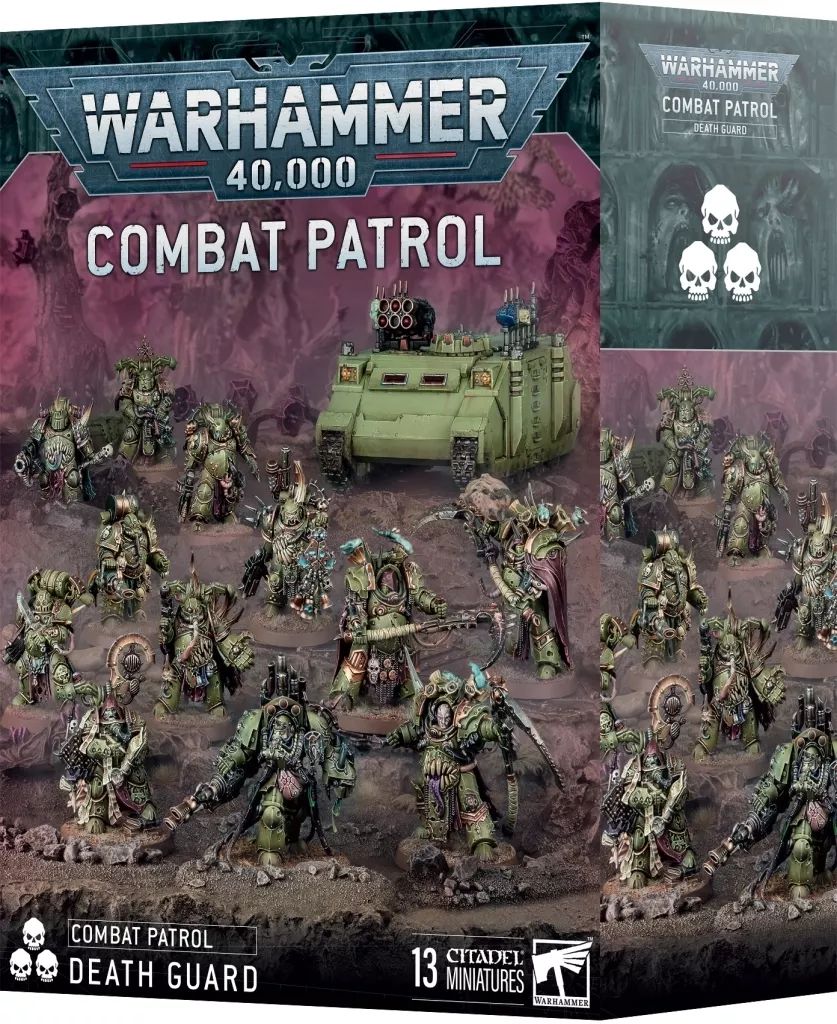 ミニチュアゲーム コンバットパトロール デスガード ウォーハンマー40000 Combat Patrol Death Guard 73-422
