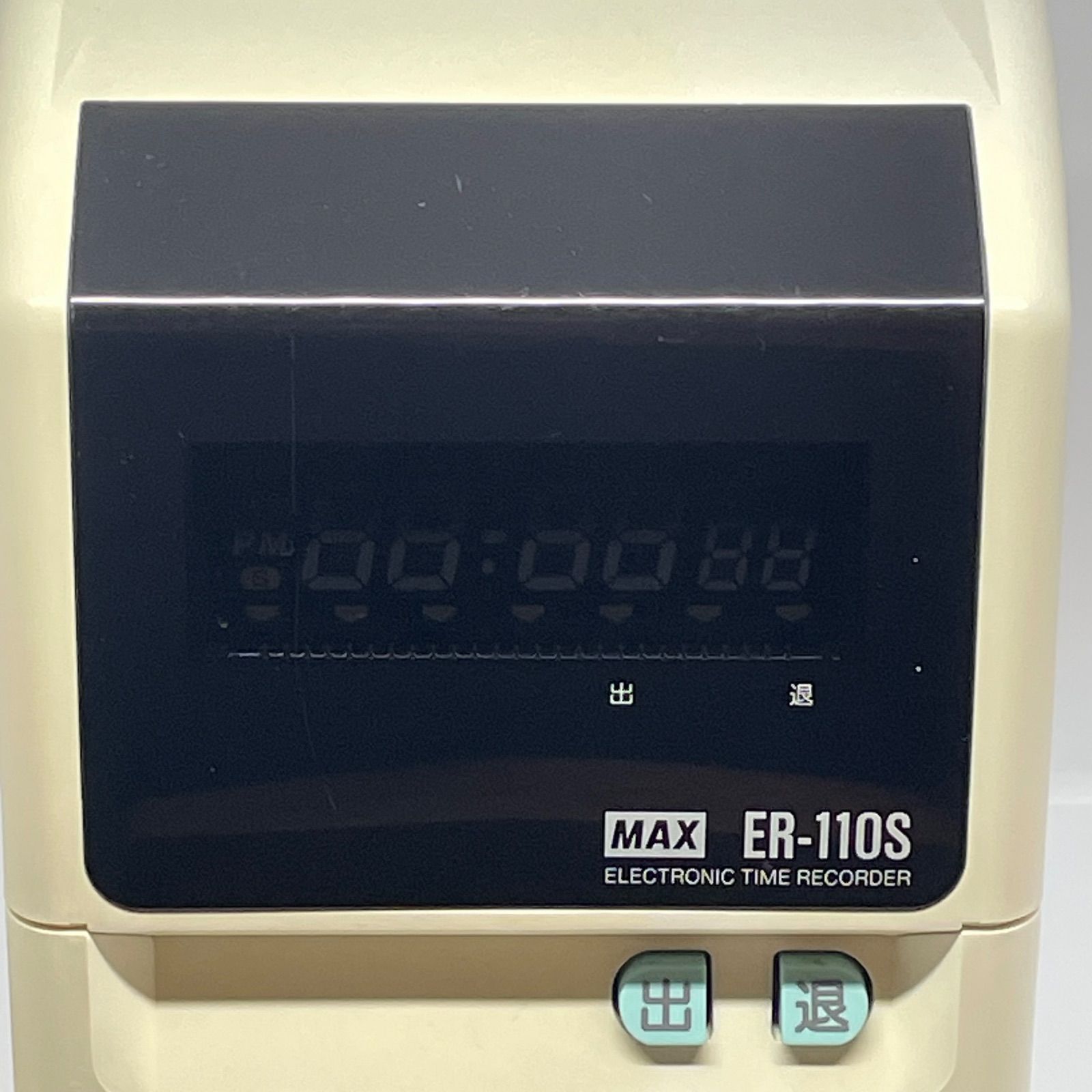 MAX マックスER-110S 電子タイムレコー ダー 中古品 - メルカリ