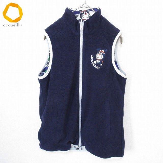 ジャックバニー×ドラえもん JACK BUNNY リバーシブルベスト ゴルフ