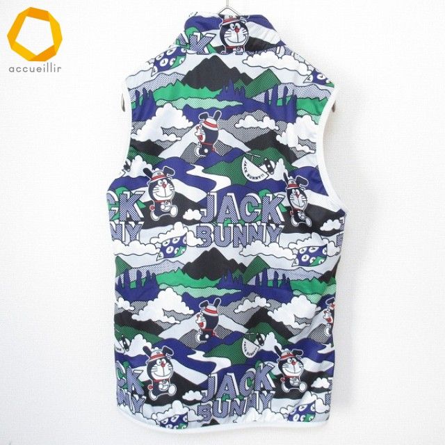 ジャックバニー×ドラえもん JACK BUNNY リバーシブルベスト ゴルフ