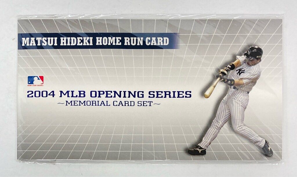 2004 MLB OPENING SERIES 松井秀喜 MEMORIAL CARD SET - メルカリ