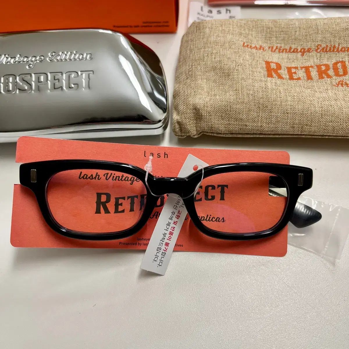 ラッシュ ラルフ メガネ ブラック