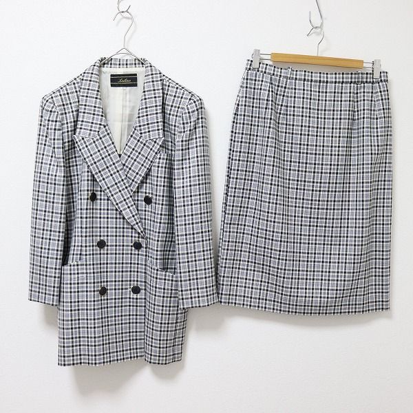 レリアン Leilian ヴィンテージ セットアップ スカートスーツ