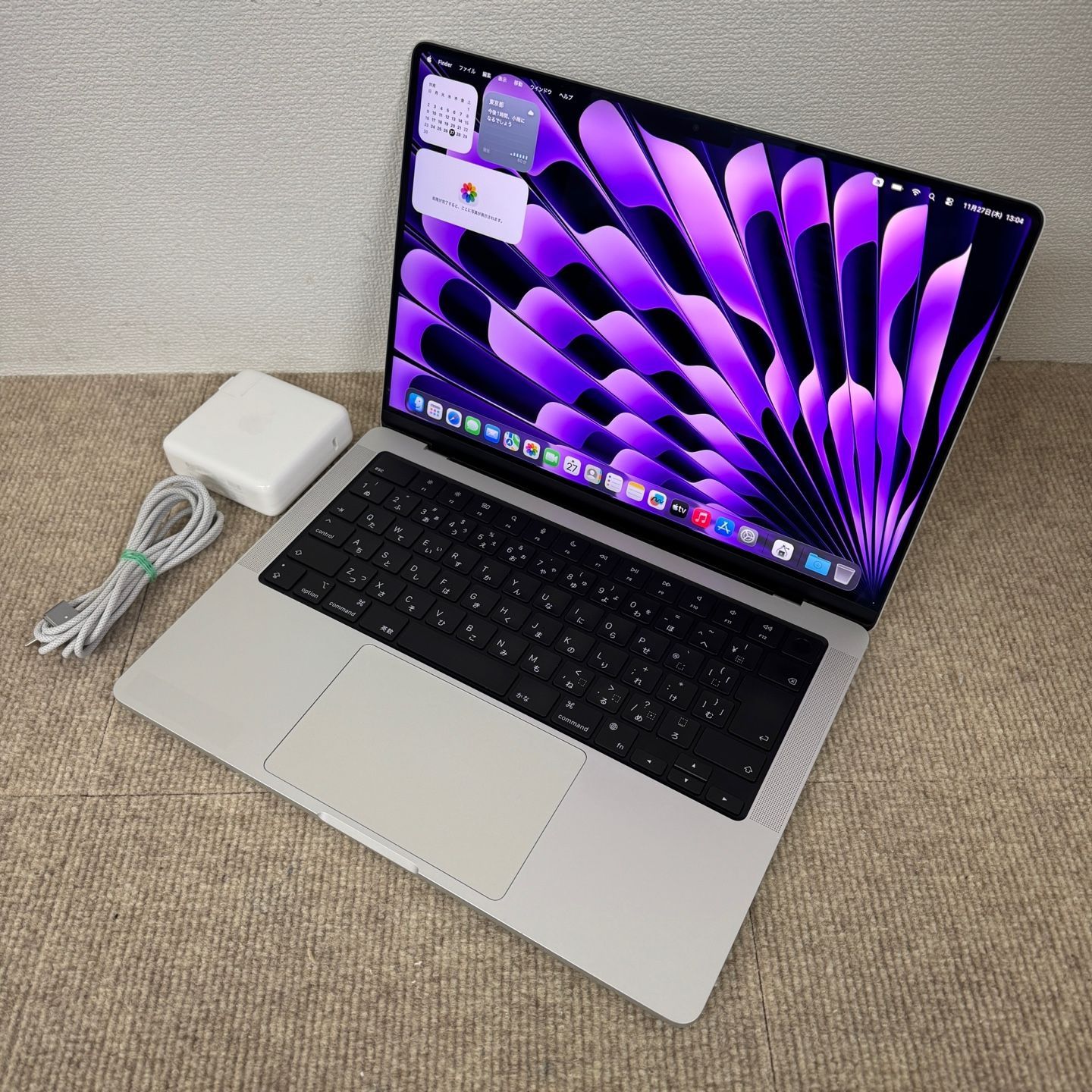 送料無料】良品 Apple MacBook Pro 14(2021, A2442) M1 PRO / RAM 16GB
