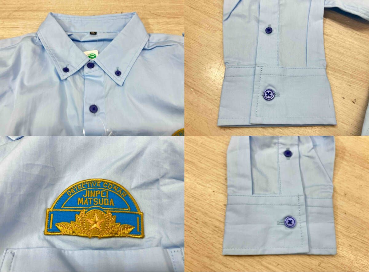 名探偵コナン　キャラデザインシャツ　松田陣平　XLサイズ 名探偵コナン キャラデザインTシャツ 松田陣平 XL - メルカリ