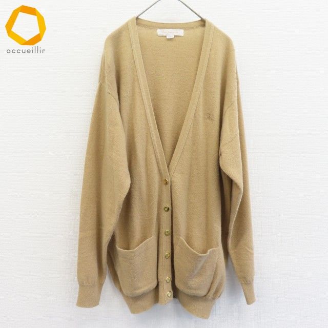 Burberrys バーバリー ウール カーディガン 金ボタン 90's 美品 Burberrys バーバリーズ ラムズウールカーディガン 金ボタン - メルカリ