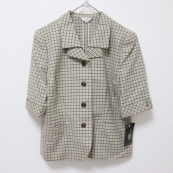 Leilian レリアン チェック ウール セットアップ ジャケット スカート レリアン Leilian ヴィンテージ セットアップ スカートスーツ