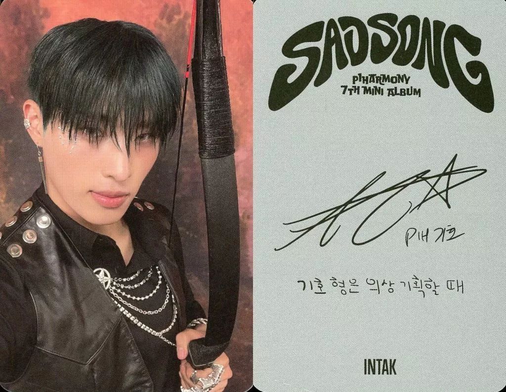 中古】コレクションカード(男性) P1Harmony/ギホ(KEEHO)/印刷サイン