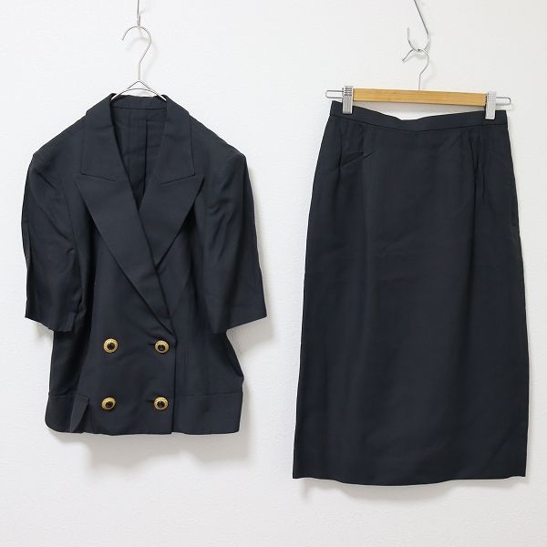 レリアン Leilian ヴィンテージ セットアップ スカートスーツ