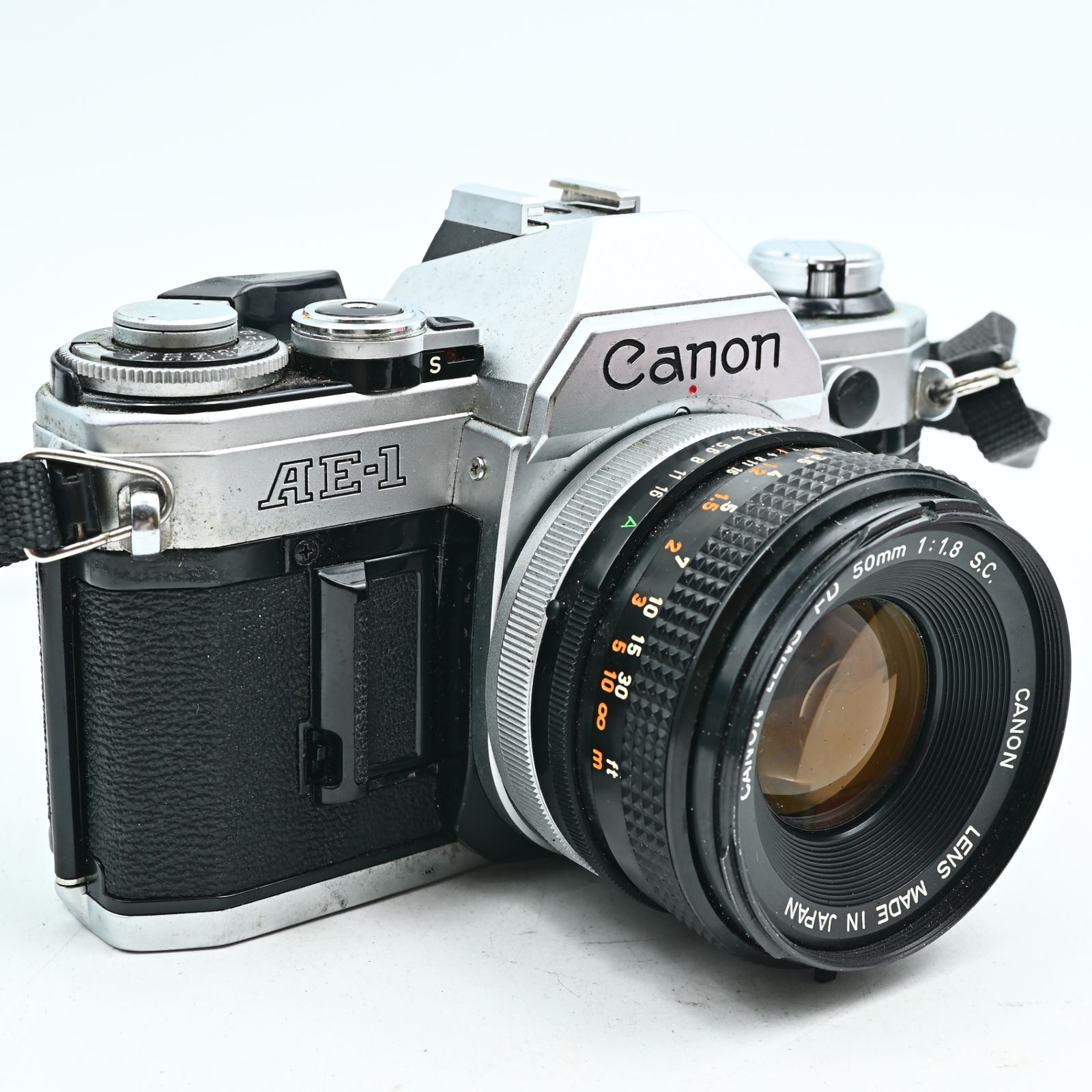 難有品】Canon フィルムカメラ AE-1 FD 50mm F1.8 S.C レンズ - メルカリ