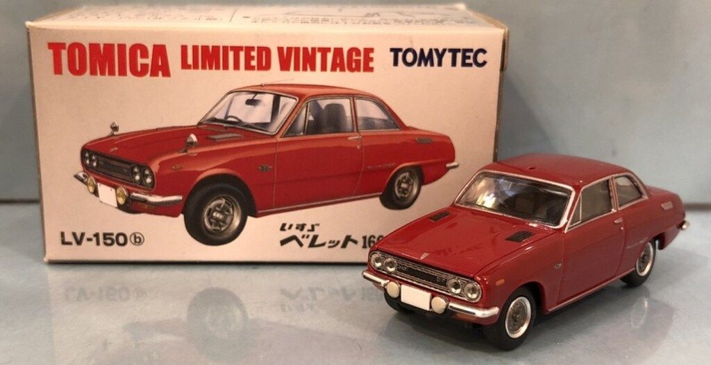 TOMICA LIMITED VINTAGE いすゞ　ベレット　6個セット トミーテック TOMICA LIMITED VINTAGE いすゞベレット1600GTR (赤)(69