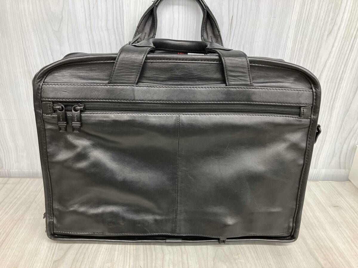 美品 TUMI トゥミ ビジネス ブリーフケース レザー 96141DH TUMI トゥミ エクスパンダブル・オーガナイザー・レザー