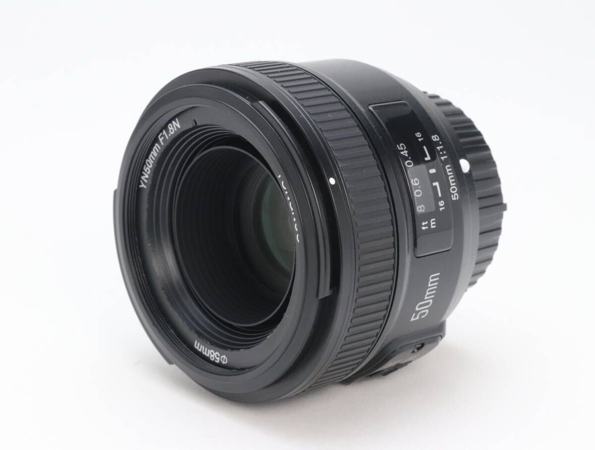 A Yongnuo ヨンヌオ YN 50 mm F 1 8 N ニコン用 初期不良 対応 111 137