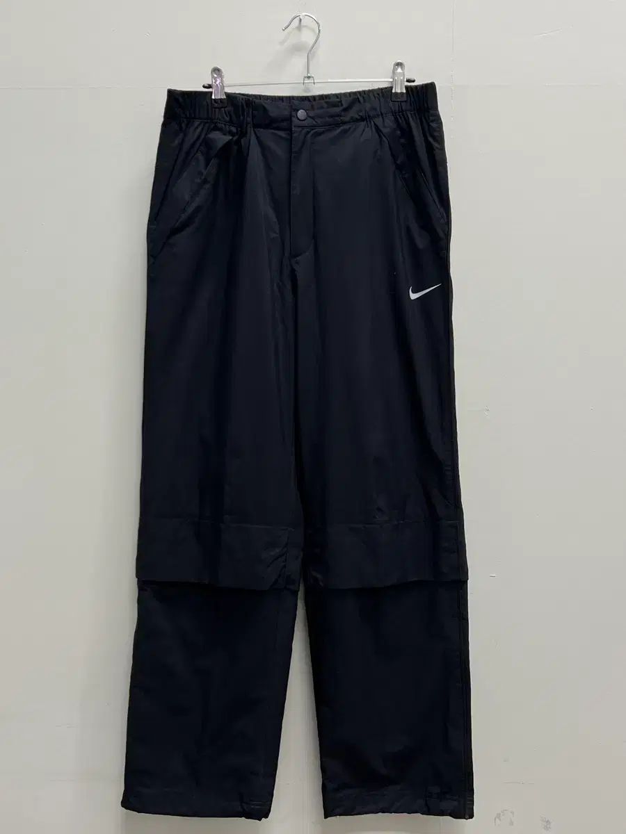 ナイキ ゴルフ STORM-FIT オールドスクール ウーブン パンツ ブラック 足首シャーリング