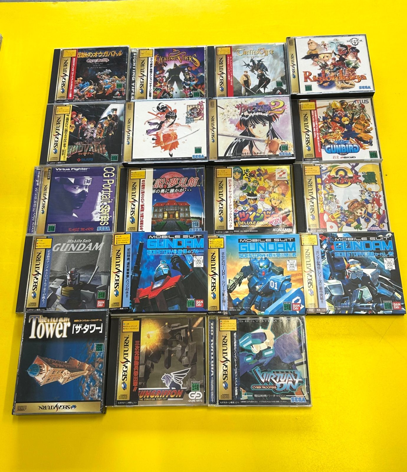 セガサターンソフト 計38本