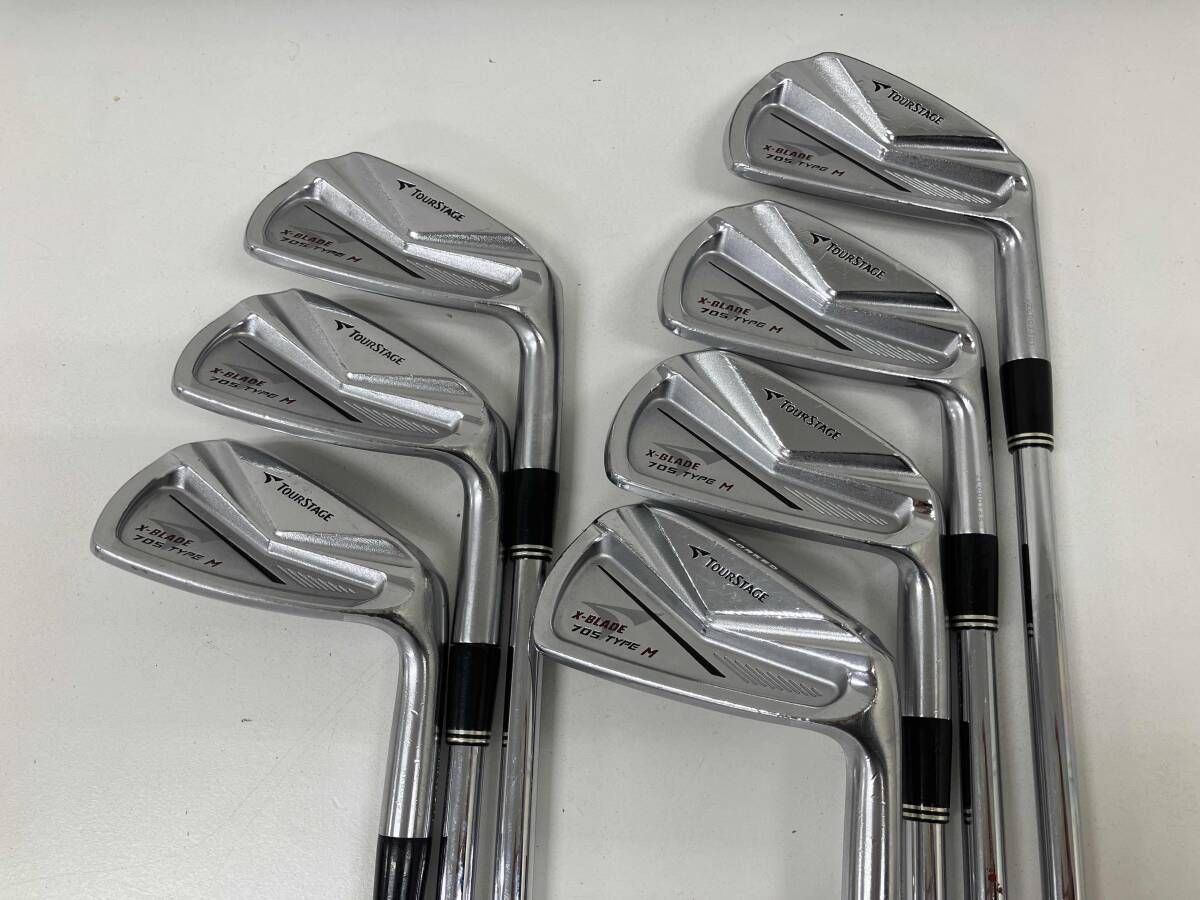 X‐BLADE 705 TYPE M アイアンセット 4 9 P 7本セットフレックスS