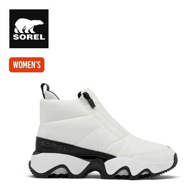SOREL ソレル キネティックインパクト パフィージップ WP NL 5044 シーソルトブラック