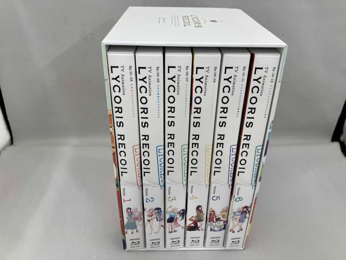 箱潰れあり 全6巻セット リコリス リコイル 1 6 完全生産 版 Blu ray Disc