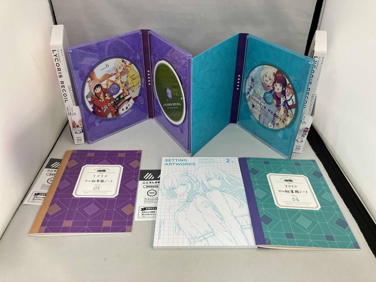 箱潰れあり 全6巻セット リコリス リコイル 1 6 完全生産 版 Blu ray Disc