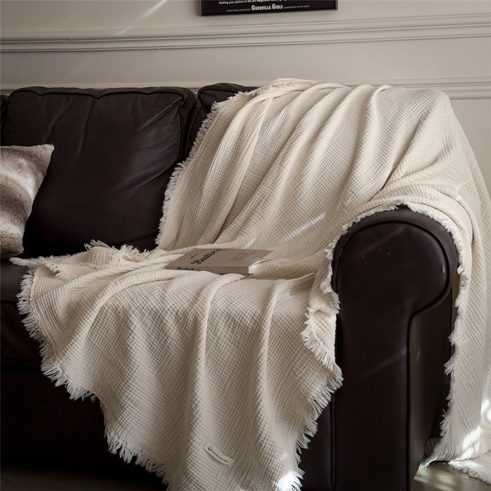 【24時間以内発送】肌触り良い 柔らかい 軽量 通気 吸湿速乾 丸洗い 肌掛け ガーゼブランケット ナチュラルコットン 4重ガーゼ 棉100％ 冷房対策 夏用 シングル タオルケット ガーゼケット