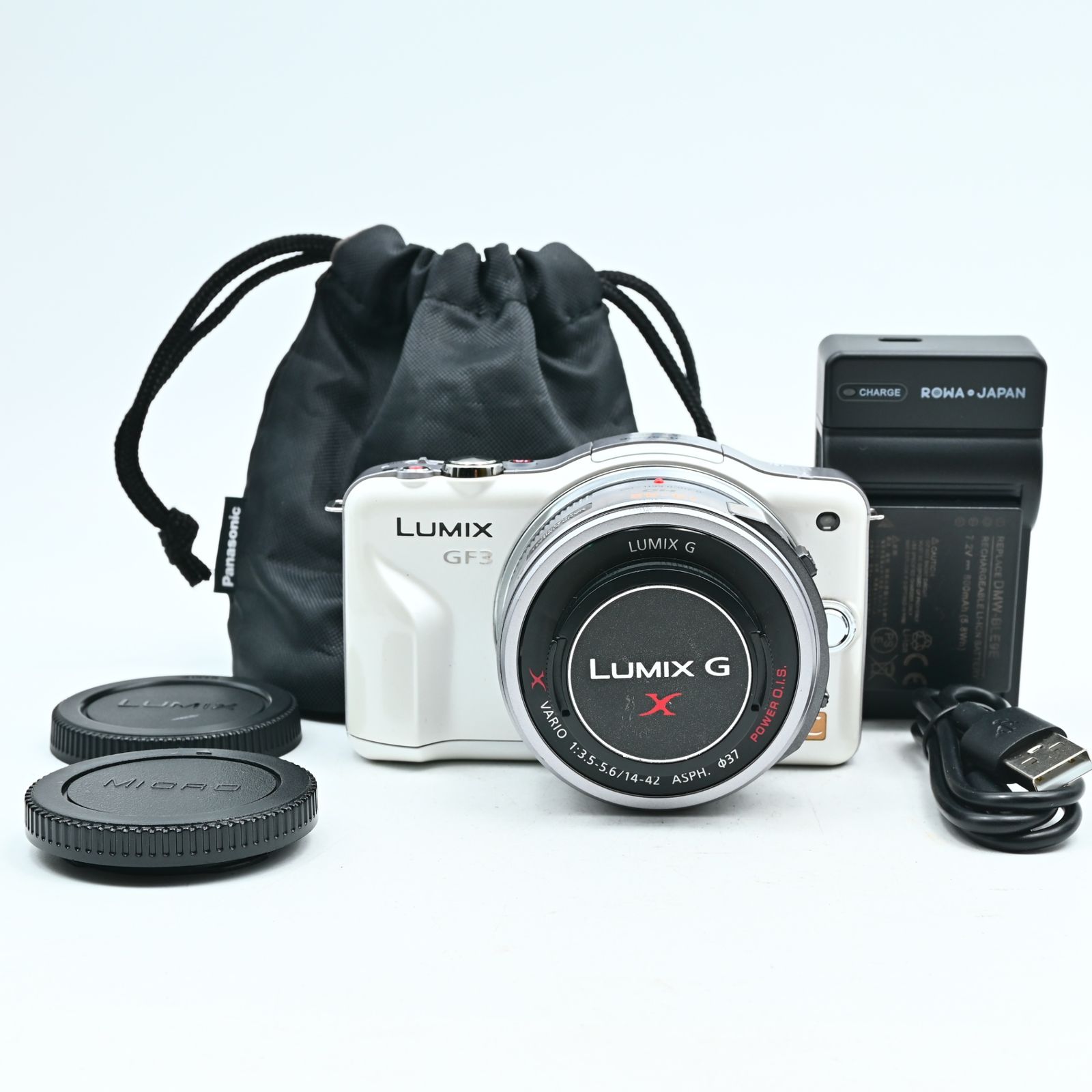 Panasonic ミラーレス一眼レフ GF 3 レンズキット 14 42 mm