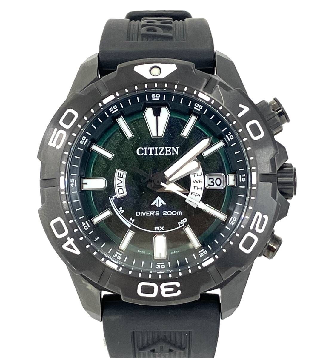 CITIZEN シチズン プロマスター H 112 A 106 R 01 AS 7146 58 W LIGHT in BLACK 2025 GREEN EDITION ダイバーズ 電波ソーラー 腕時計