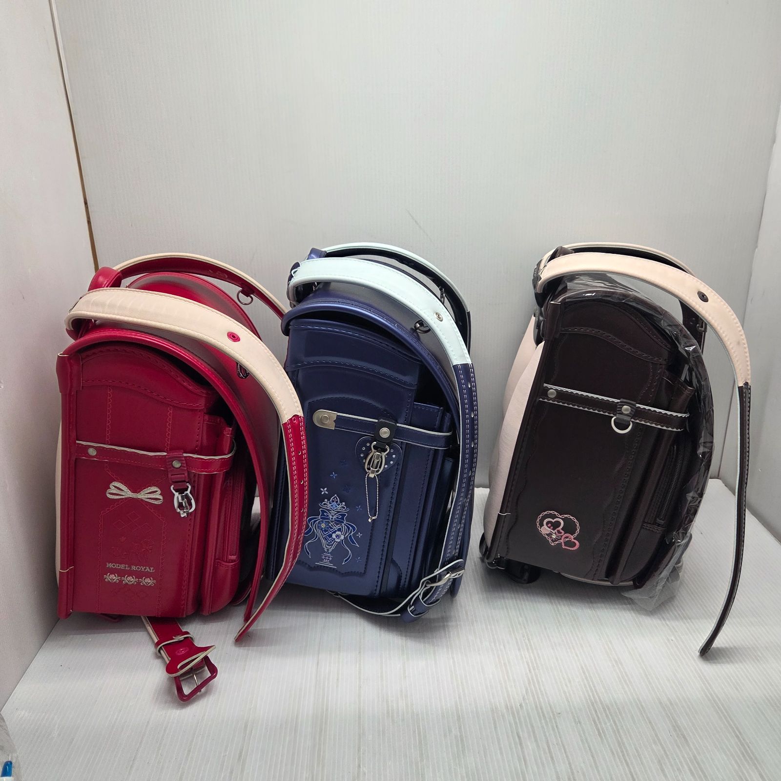 11 S 00341 ランドセル 赤系 青系 ブラウン系 セイバン トップバリュ